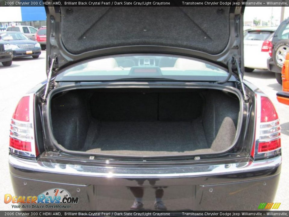 2006 Chrysler 300 C HEMI AWD Brilliant Black Crystal Pearl / Dark Slate Gray/Light Graystone Photo #6