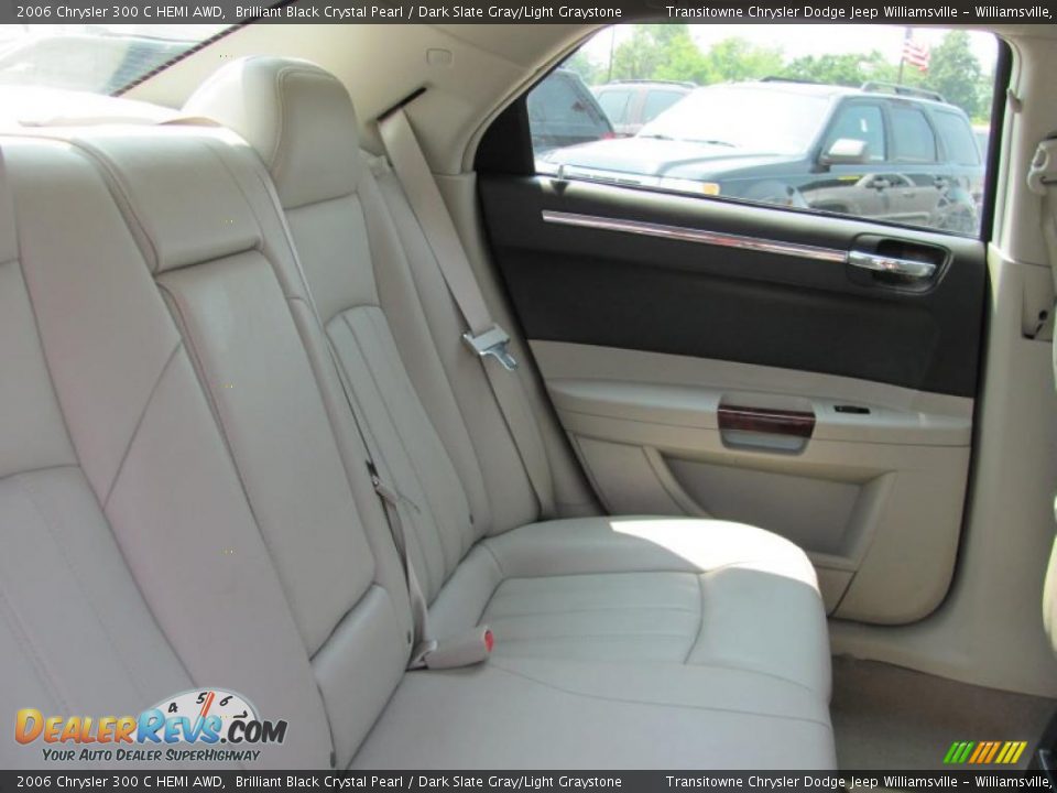 2006 Chrysler 300 C HEMI AWD Brilliant Black Crystal Pearl / Dark Slate Gray/Light Graystone Photo #8