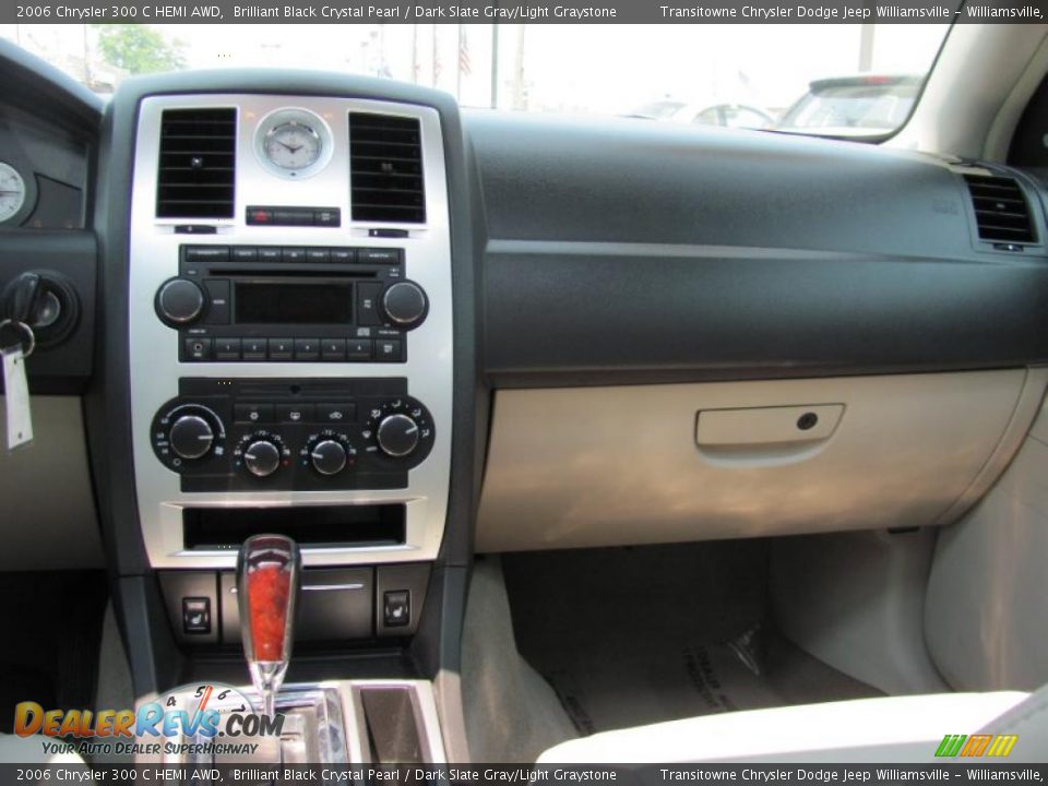 2006 Chrysler 300 C HEMI AWD Brilliant Black Crystal Pearl / Dark Slate Gray/Light Graystone Photo #19