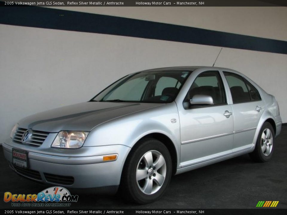 2005 Volkswagen Jetta GLS Sedan Reflex Silver Metallic / Anthracite Photo #1