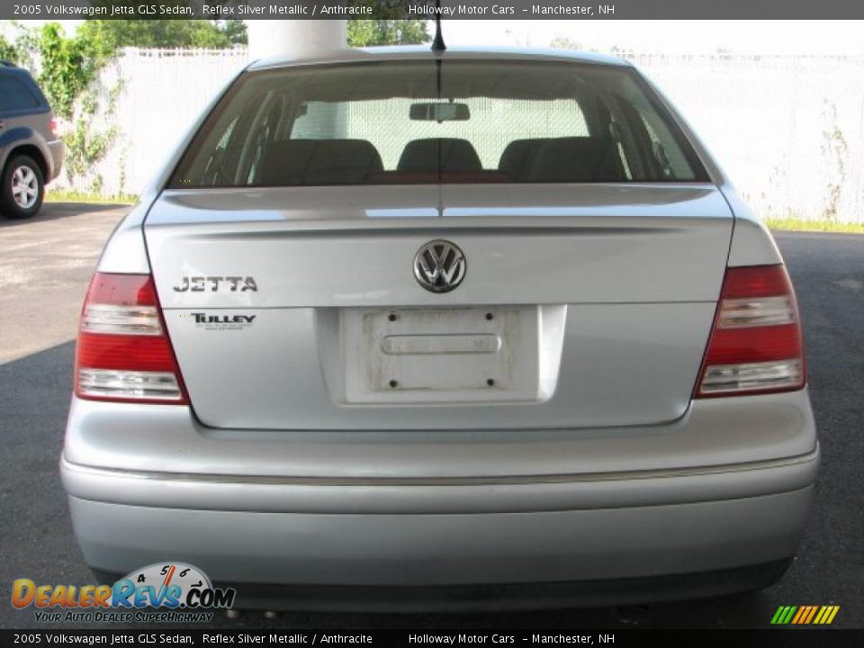 2005 Volkswagen Jetta GLS Sedan Reflex Silver Metallic / Anthracite Photo #4