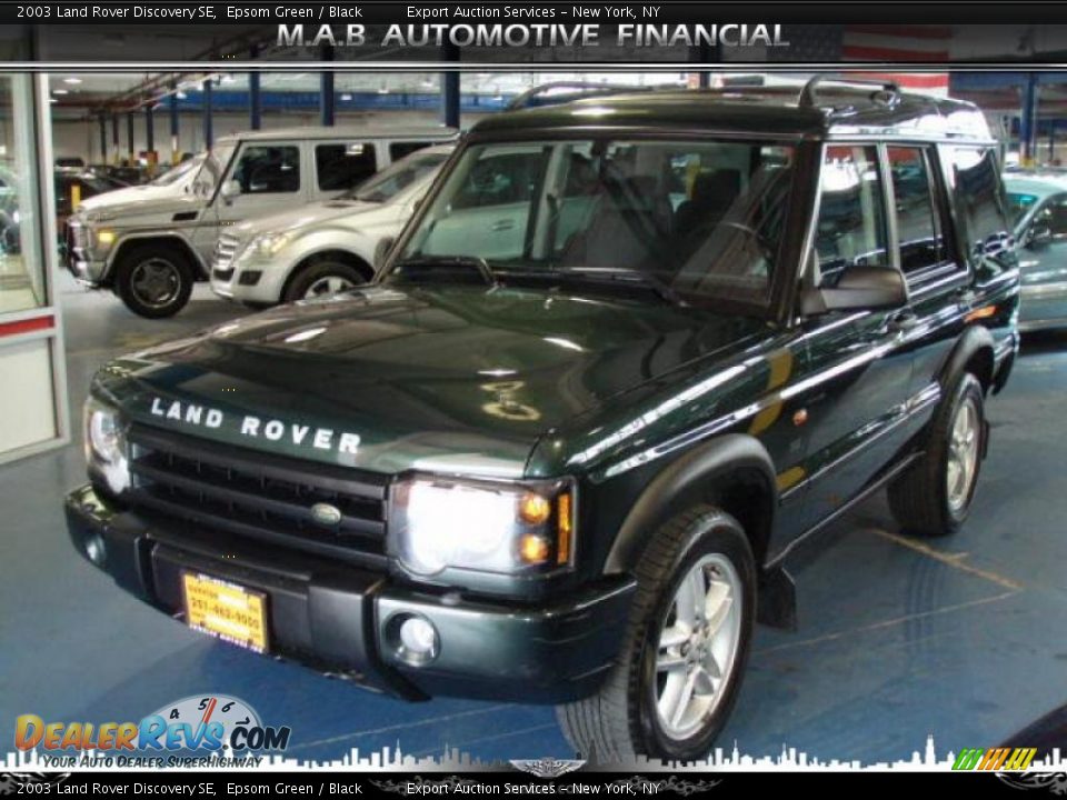 2003 Land Rover Discovery SE Epsom Green / Black Photo #1