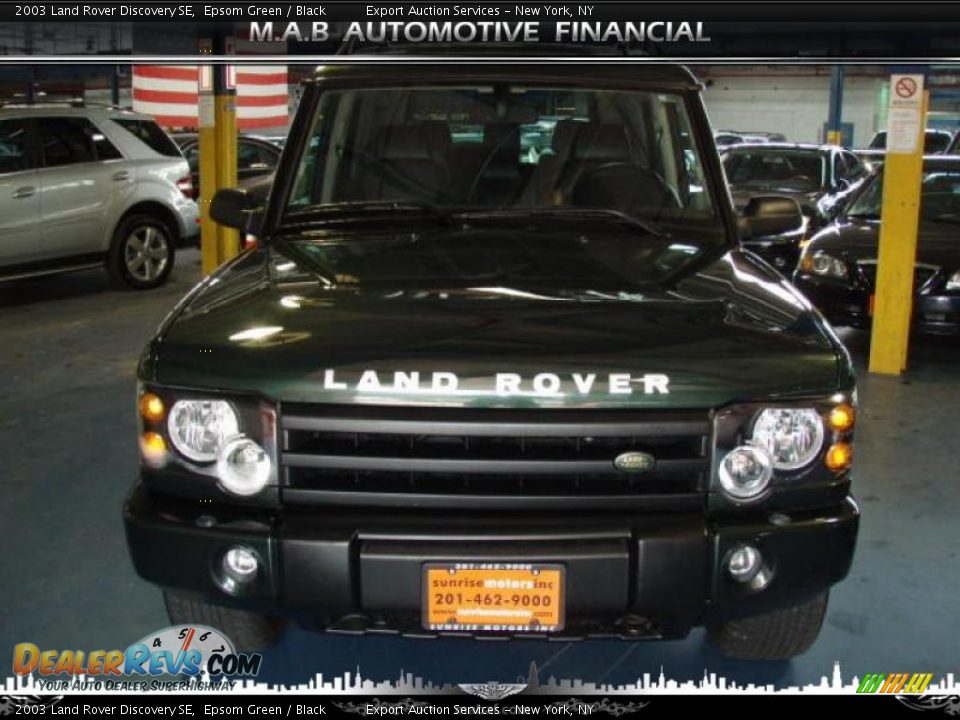 2003 Land Rover Discovery SE Epsom Green / Black Photo #2