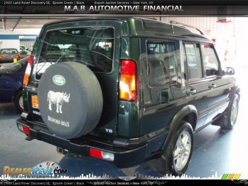 2003 Land Rover Discovery SE Epsom Green / Black Photo #4
