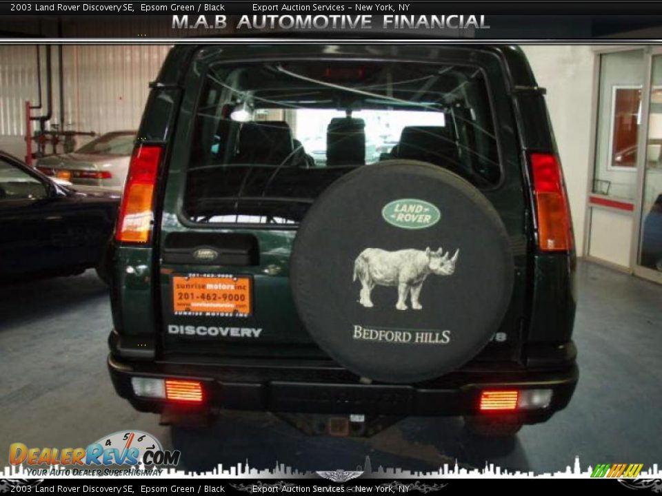 2003 Land Rover Discovery SE Epsom Green / Black Photo #5