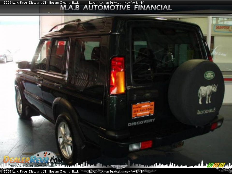 2003 Land Rover Discovery SE Epsom Green / Black Photo #6