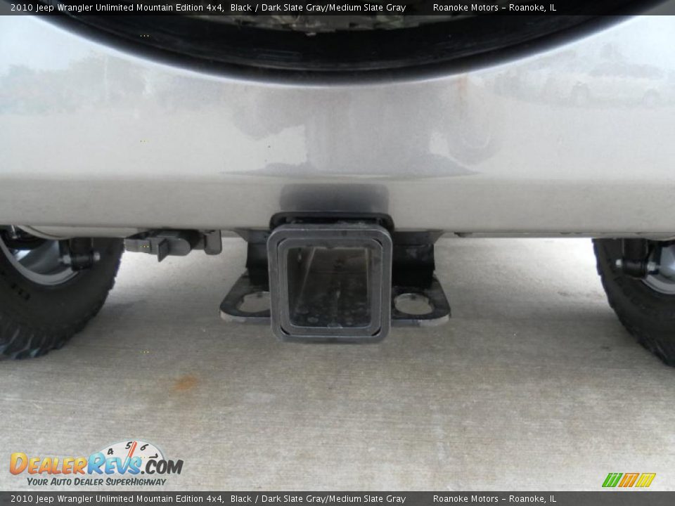 2010 Jeep Wrangler Unlimited Mountain Edition 4x4 Black / Dark Slate Gray/Medium Slate Gray Photo #21