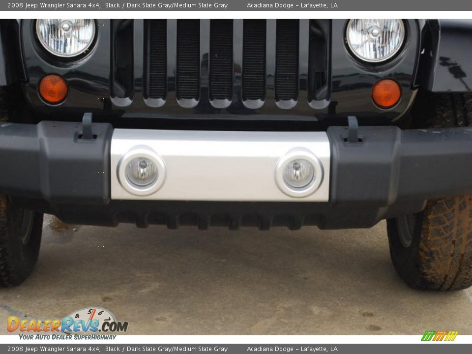 2008 Jeep Wrangler Sahara 4x4 Black / Dark Slate Gray/Medium Slate Gray Photo #9