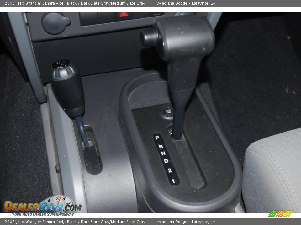 2008 Jeep Wrangler Sahara 4x4 Black / Dark Slate Gray/Medium Slate Gray Photo #22