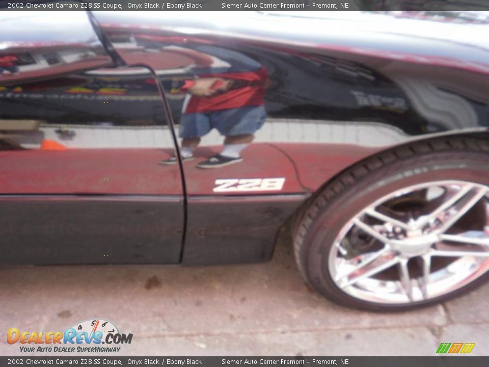 2002 Chevrolet Camaro Z28 SS Coupe Onyx Black / Ebony Black Photo #5