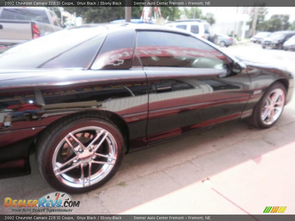 2002 Chevrolet Camaro Z28 SS Coupe Onyx Black / Ebony Black Photo #6