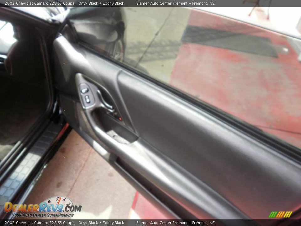 2002 Chevrolet Camaro Z28 SS Coupe Onyx Black / Ebony Black Photo #27