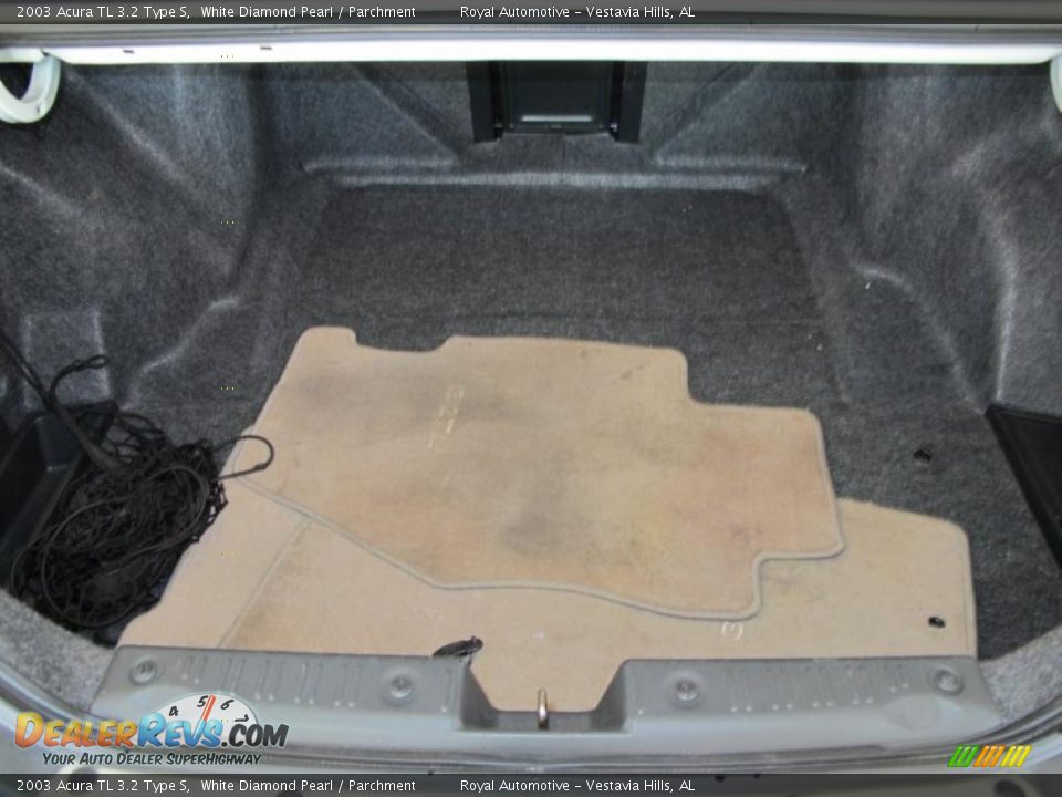 2003 Acura TL 3.2 Type S White Diamond Pearl / Parchment Photo #22