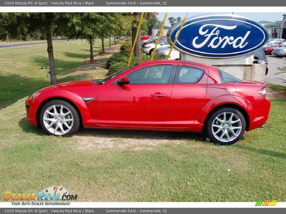 2009 Mazda RX-8 Sport Velocity Red Mica / Black Photo #2