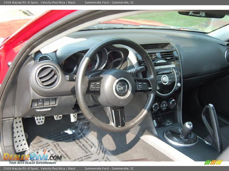 2009 Mazda RX-8 Sport Velocity Red Mica / Black Photo #3