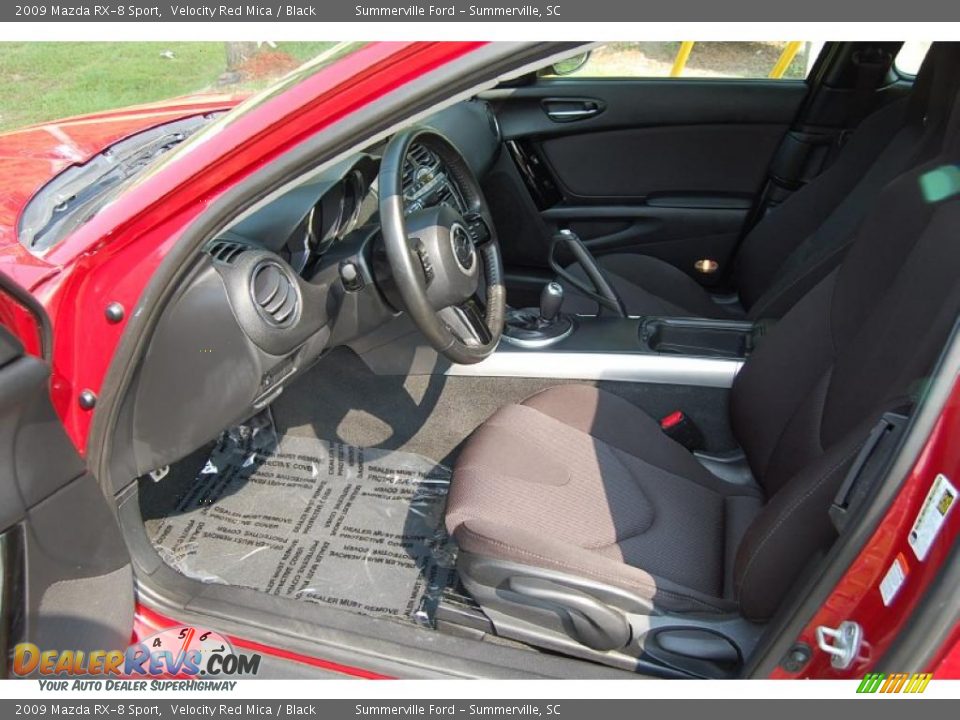 2009 Mazda RX-8 Sport Velocity Red Mica / Black Photo #4