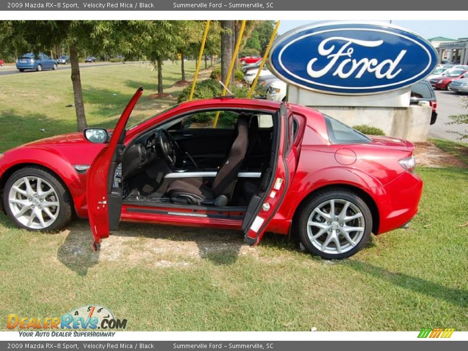 2009 Mazda RX-8 Sport Velocity Red Mica / Black Photo #6