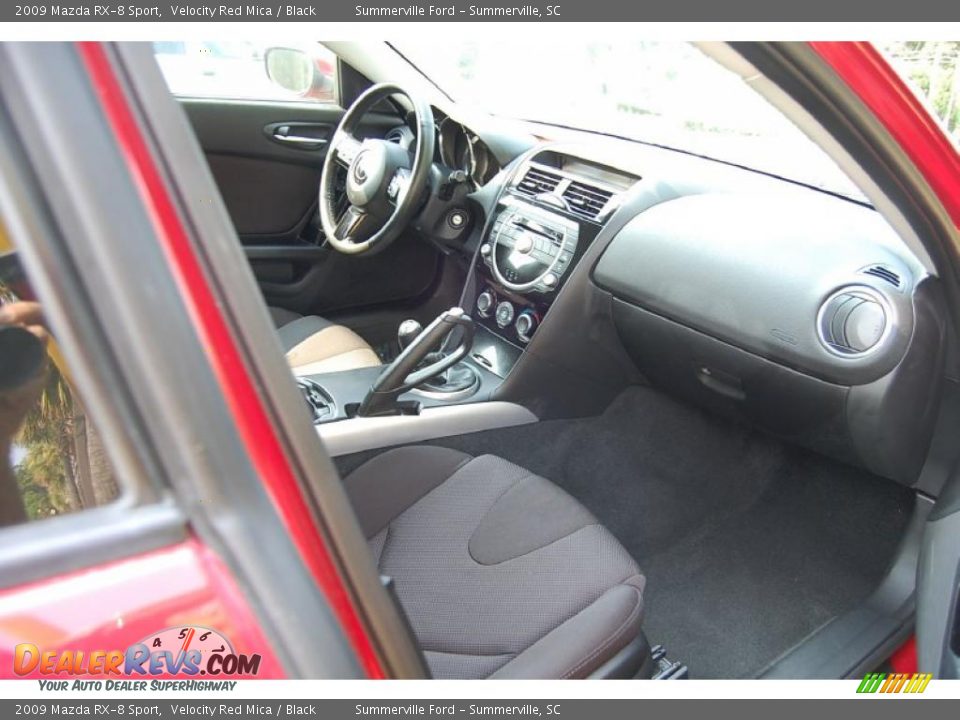 2009 Mazda RX-8 Sport Velocity Red Mica / Black Photo #9