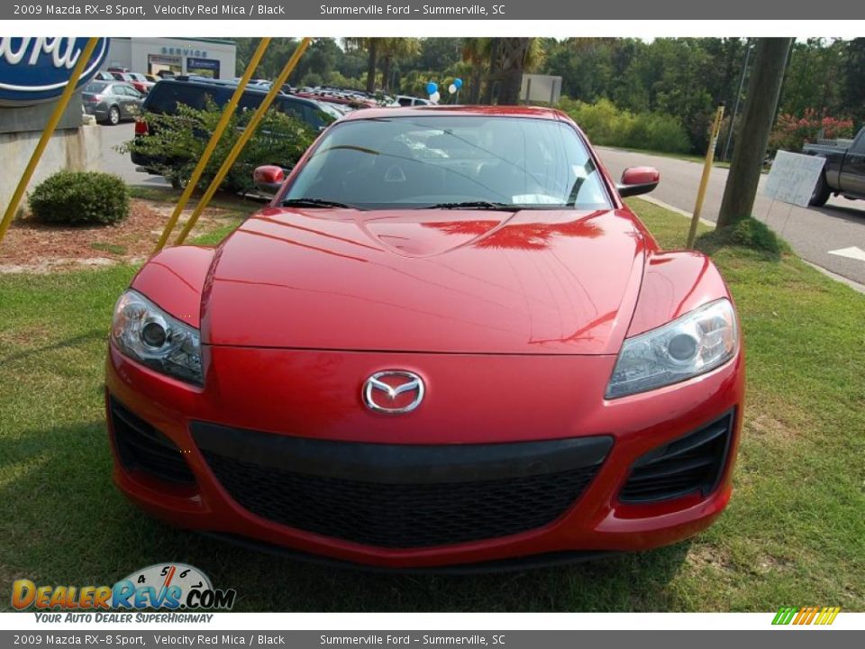2009 Mazda RX-8 Sport Velocity Red Mica / Black Photo #12