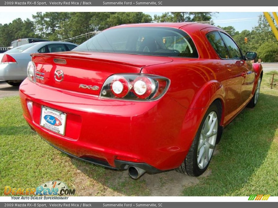 2009 Mazda RX-8 Sport Velocity Red Mica / Black Photo #13