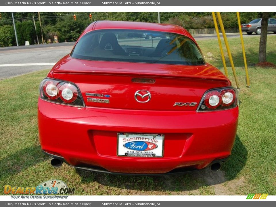 2009 Mazda RX-8 Sport Velocity Red Mica / Black Photo #14