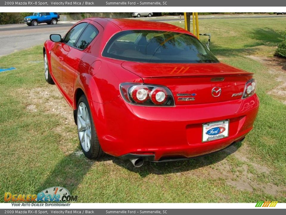 2009 Mazda RX-8 Sport Velocity Red Mica / Black Photo #15