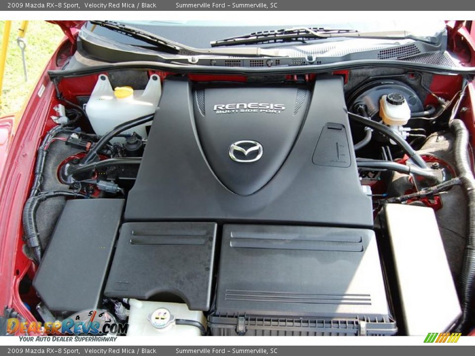 2009 Mazda RX-8 Sport Velocity Red Mica / Black Photo #18