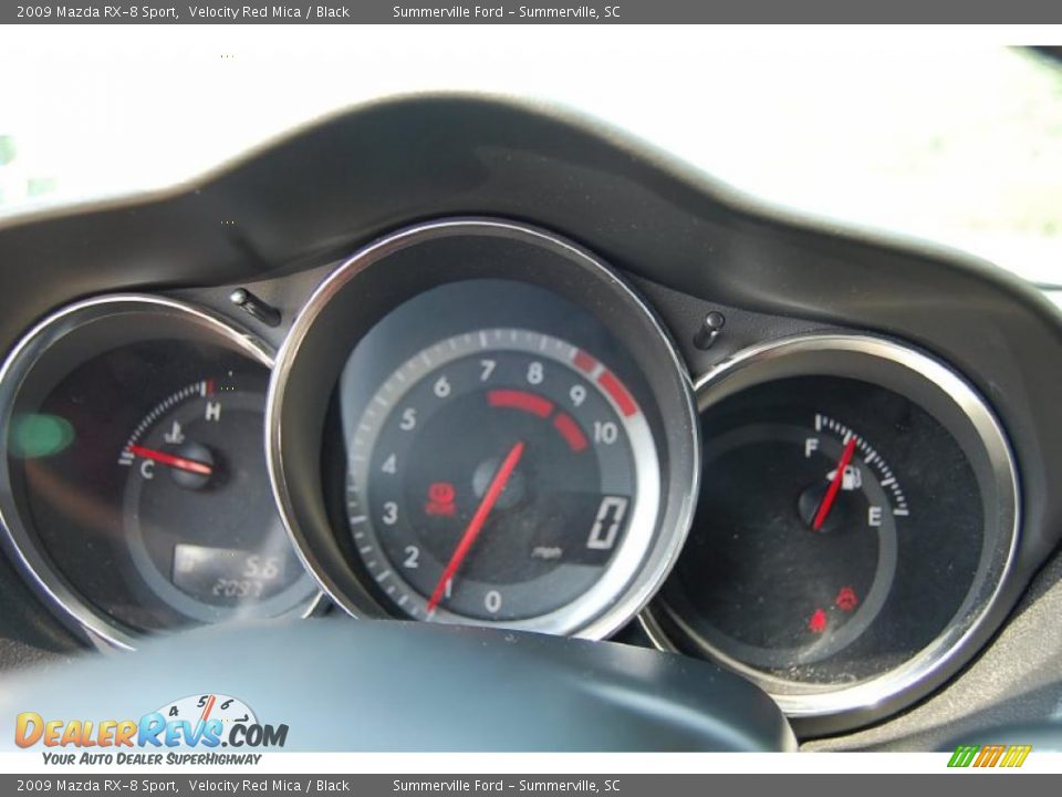 2009 Mazda RX-8 Sport Velocity Red Mica / Black Photo #21