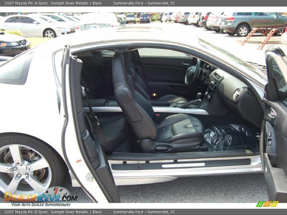 2007 Mazda RX-8 Sport Sunlight Silver Metallic / Black Photo #8