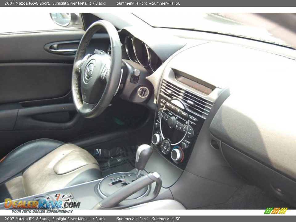 2007 Mazda RX-8 Sport Sunlight Silver Metallic / Black Photo #10