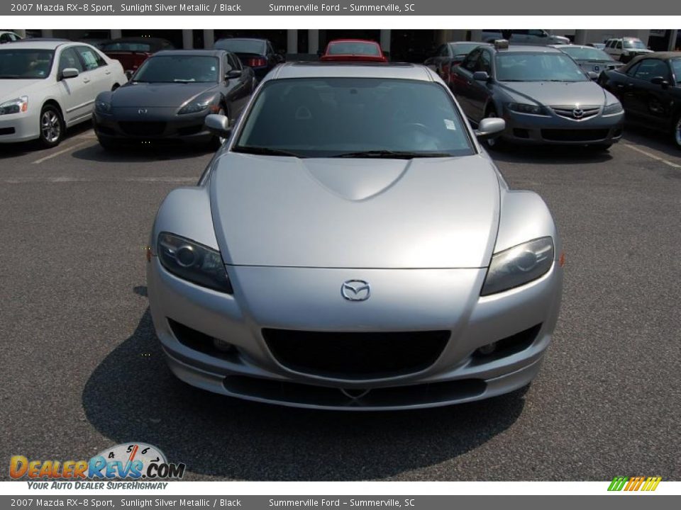 2007 Mazda RX-8 Sport Sunlight Silver Metallic / Black Photo #13