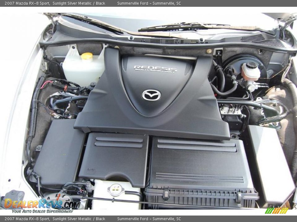 2007 Mazda RX-8 Sport Sunlight Silver Metallic / Black Photo #20