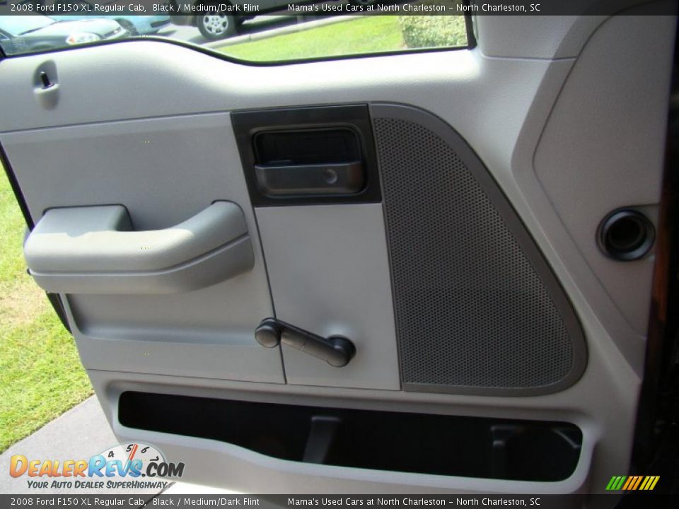 2008 Ford F150 XL Regular Cab Black / Medium/Dark Flint Photo #17
