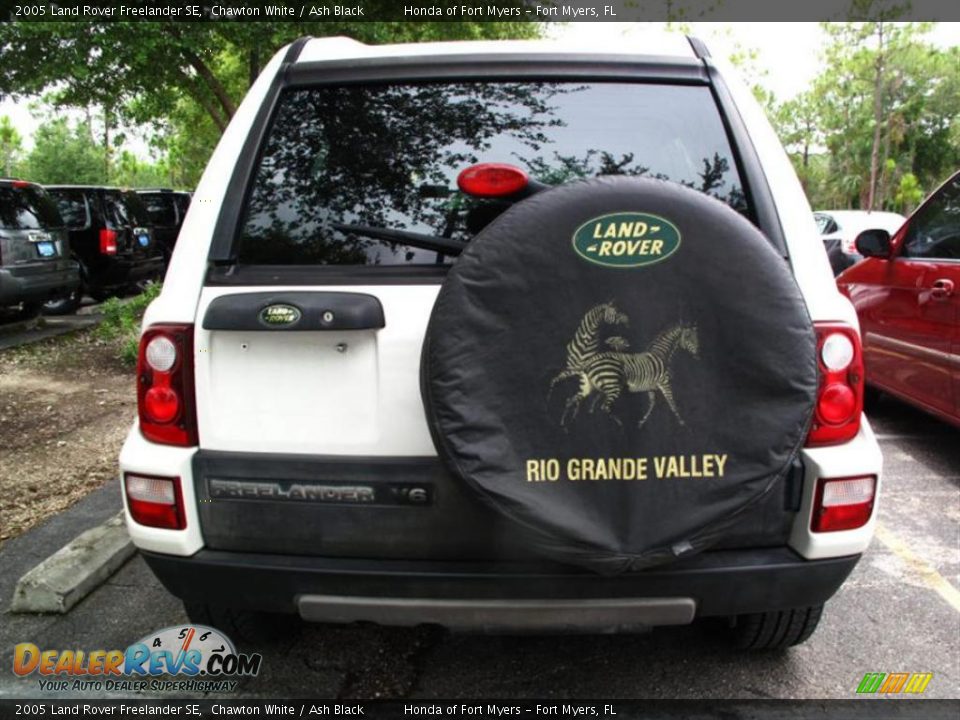 2005 Land Rover Freelander SE Chawton White / Ash Black Photo #3