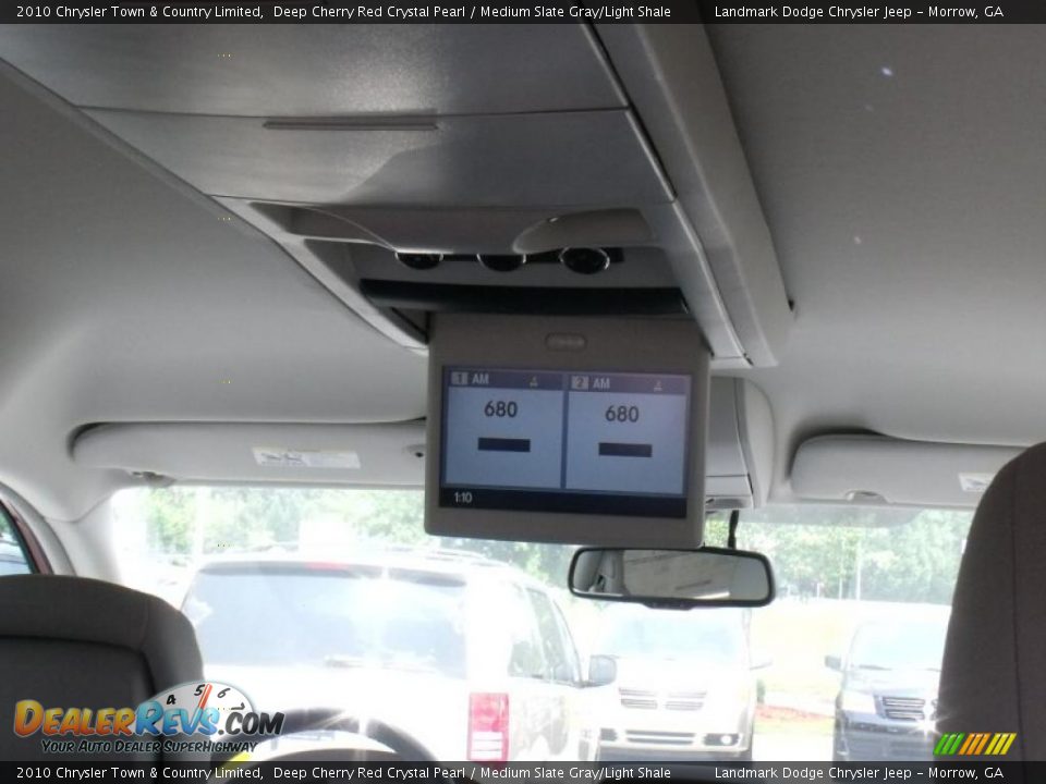 2010 Chrysler Town & Country Limited Deep Cherry Red Crystal Pearl / Medium Slate Gray/Light Shale Photo #9