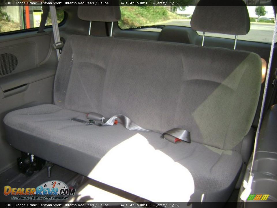 2002 Dodge Grand Caravan Sport Inferno Red Pearl / Taupe Photo #12