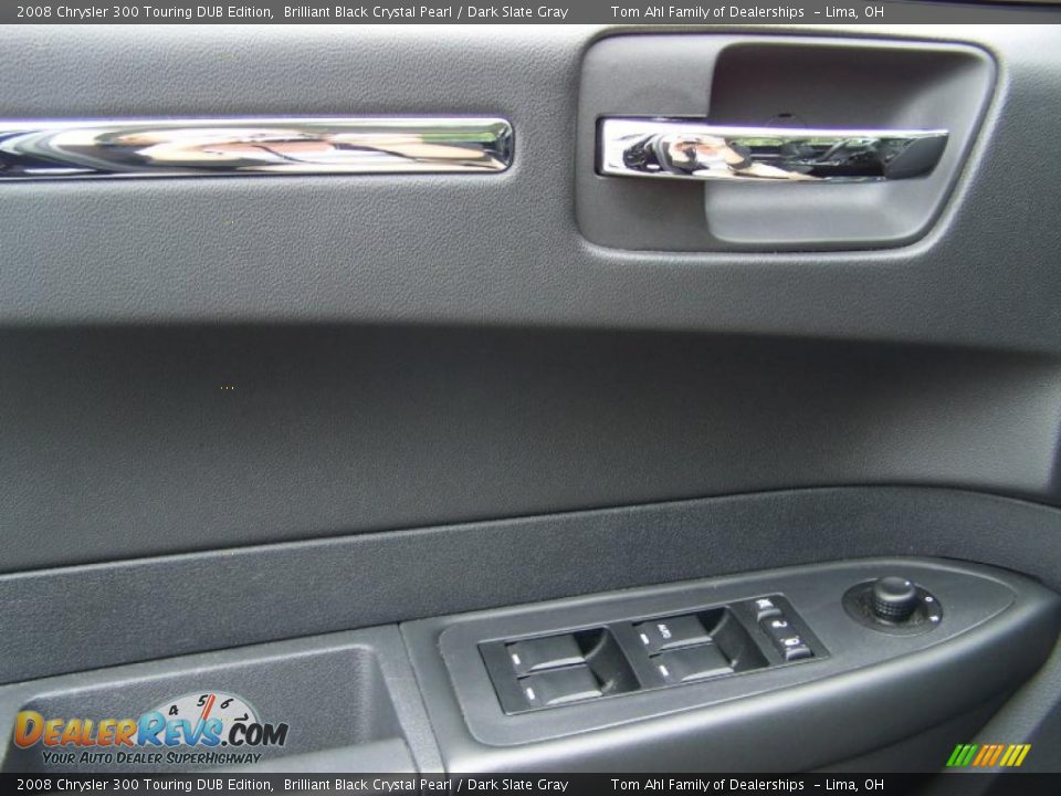 2008 Chrysler 300 Touring DUB Edition Brilliant Black Crystal Pearl / Dark Slate Gray Photo #21