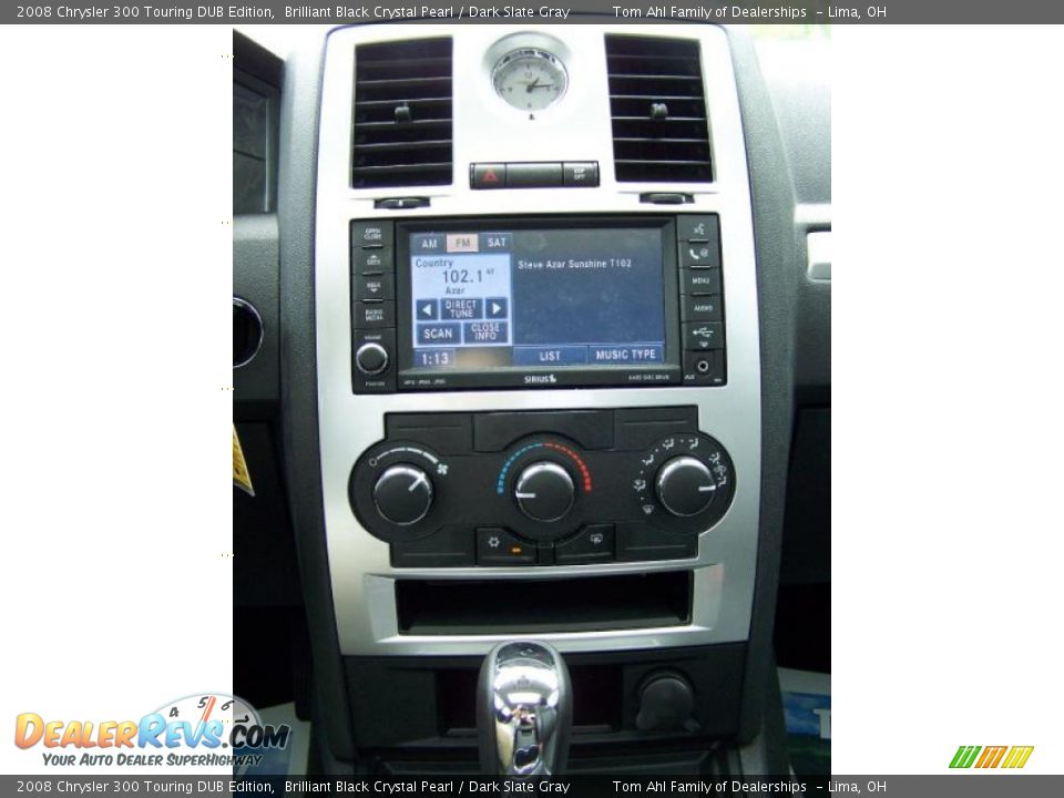 2008 Chrysler 300 Touring DUB Edition Brilliant Black Crystal Pearl / Dark Slate Gray Photo #25