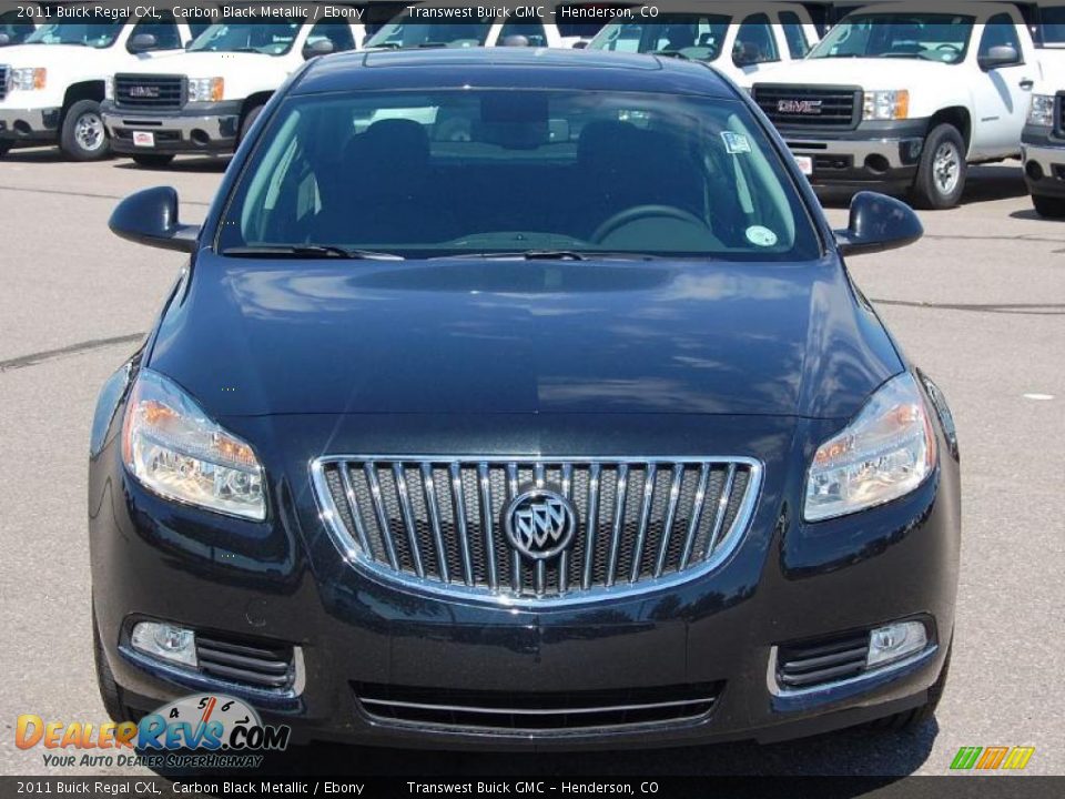 2011 Buick Regal CXL Carbon Black Metallic / Ebony Photo #2