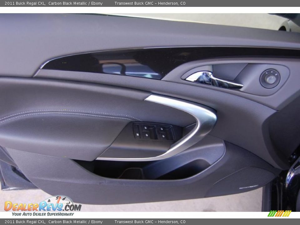 2011 Buick Regal CXL Carbon Black Metallic / Ebony Photo #14