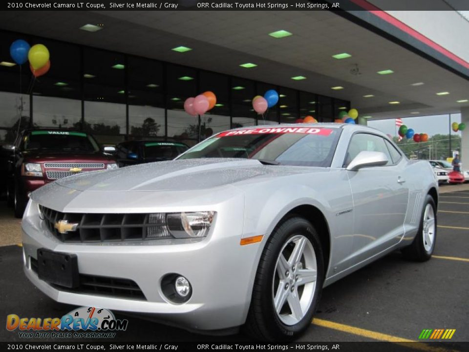 2010 Chevrolet Camaro LT Coupe Silver Ice Metallic / Gray Photo #1