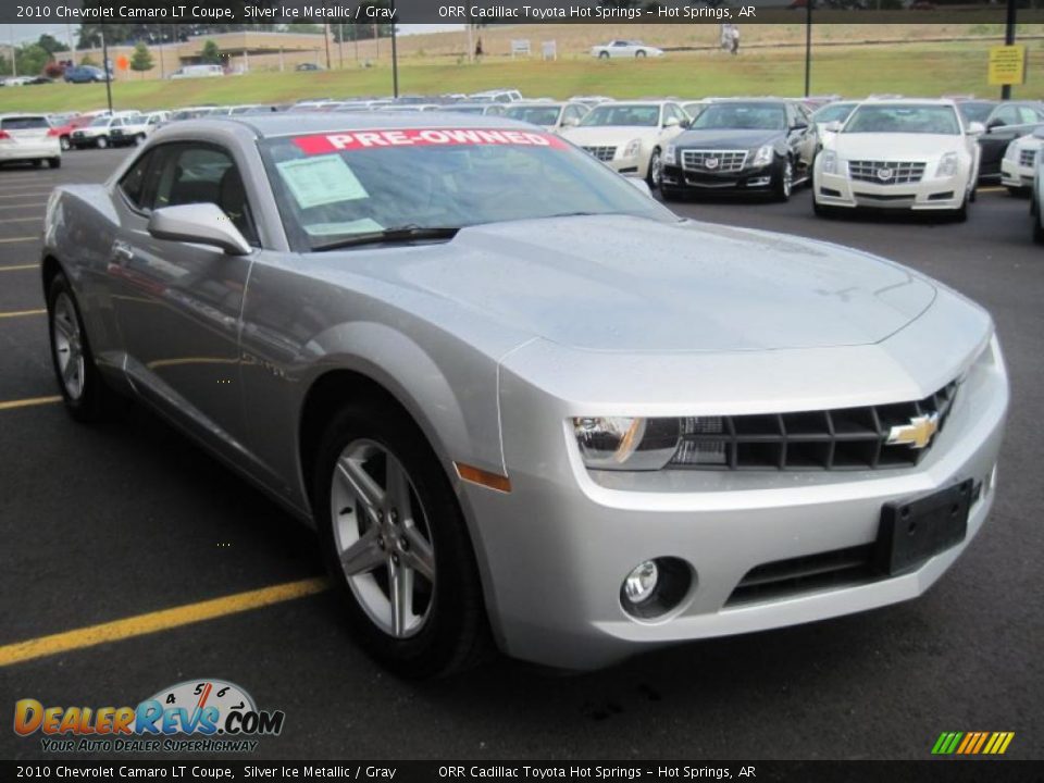 2010 Chevrolet Camaro LT Coupe Silver Ice Metallic / Gray Photo #2