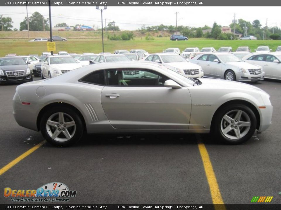 2010 Chevrolet Camaro LT Coupe Silver Ice Metallic / Gray Photo #3