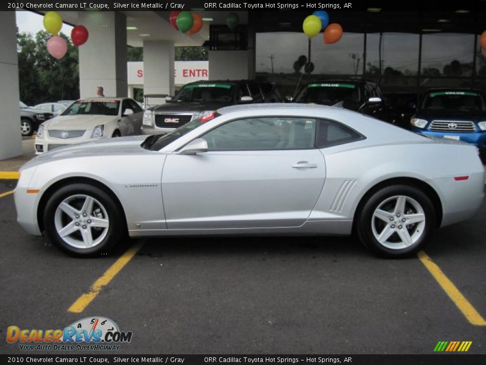 2010 Chevrolet Camaro LT Coupe Silver Ice Metallic / Gray Photo #4