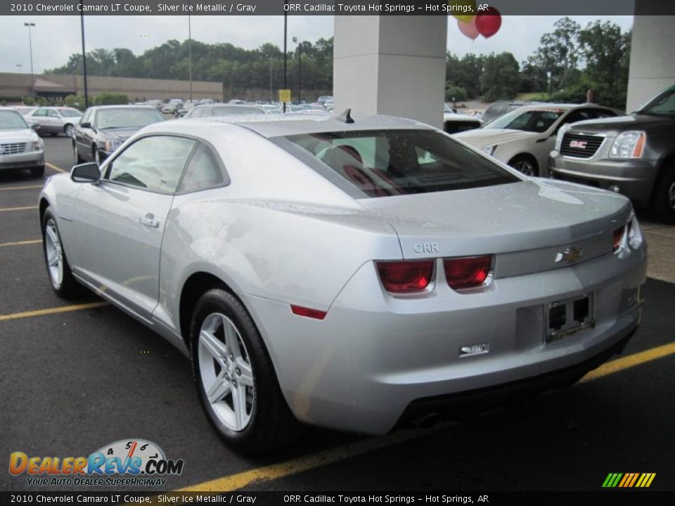 2010 Chevrolet Camaro LT Coupe Silver Ice Metallic / Gray Photo #5