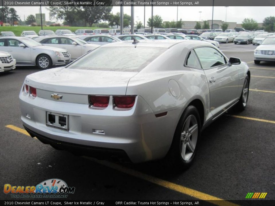 2010 Chevrolet Camaro LT Coupe Silver Ice Metallic / Gray Photo #6