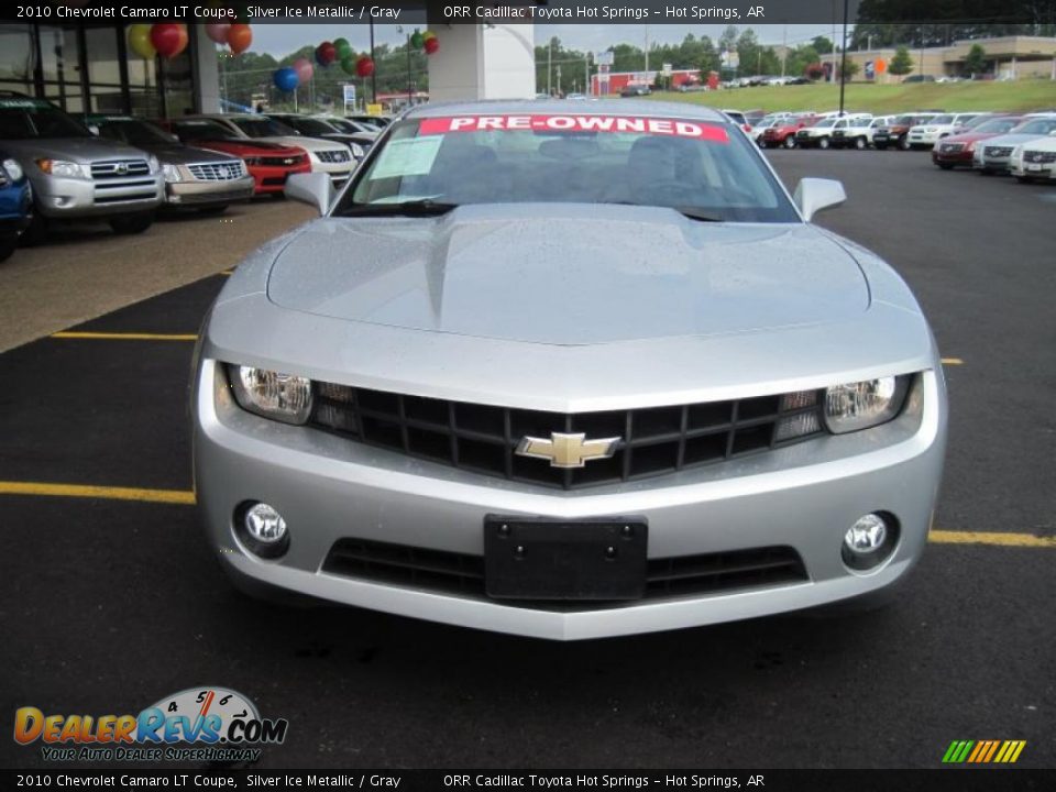 2010 Chevrolet Camaro LT Coupe Silver Ice Metallic / Gray Photo #7