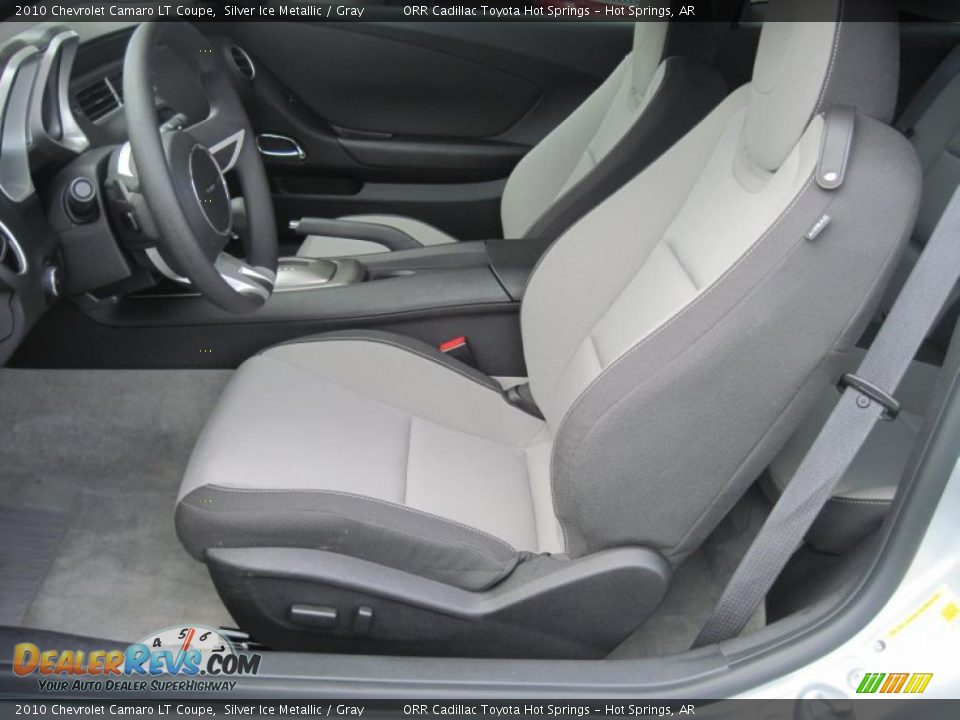 2010 Chevrolet Camaro LT Coupe Silver Ice Metallic / Gray Photo #11