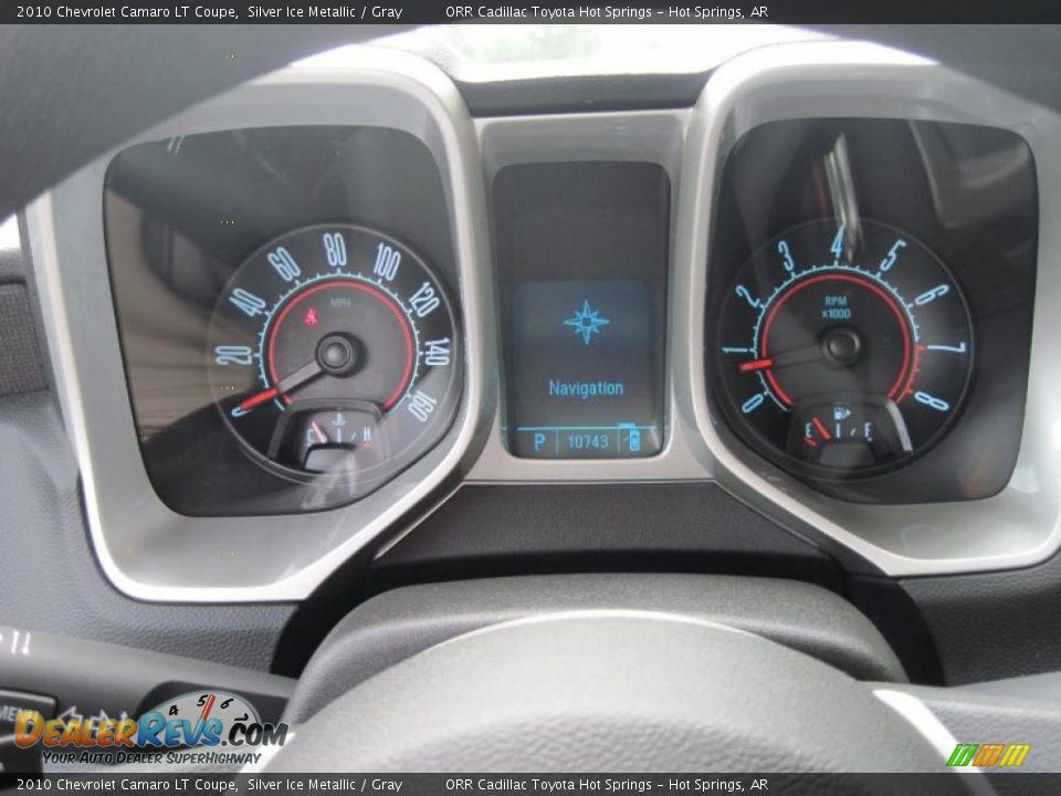 2010 Chevrolet Camaro LT Coupe Silver Ice Metallic / Gray Photo #13