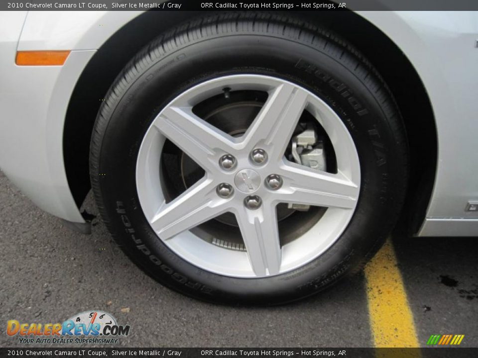 2010 Chevrolet Camaro LT Coupe Silver Ice Metallic / Gray Photo #17